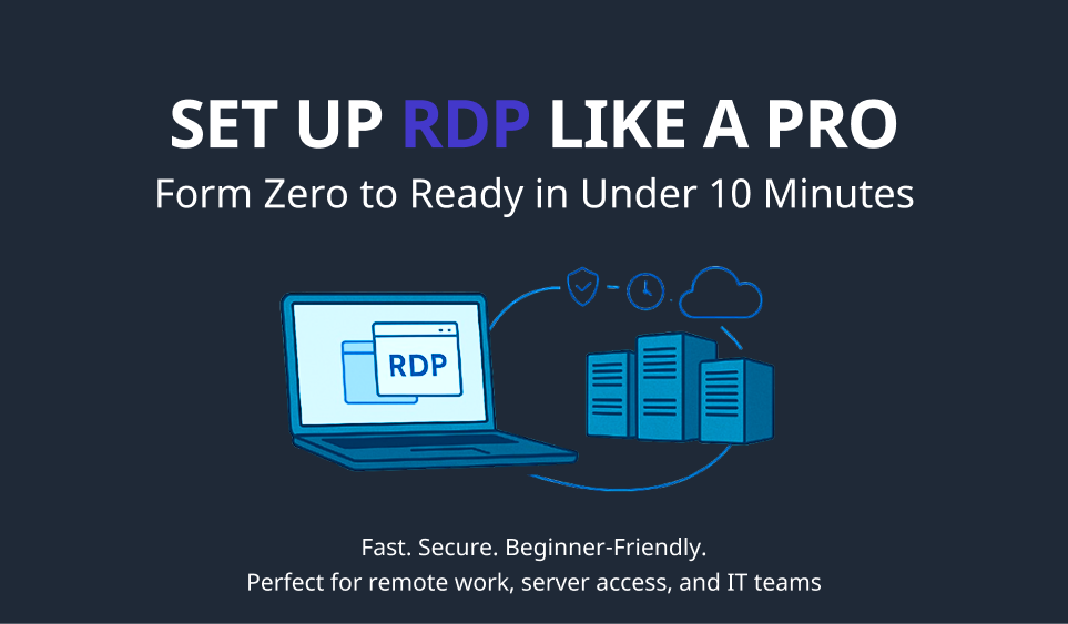 Set Up Your RDP Like a Pro – From Zero to Ready in Under 10 Minutes